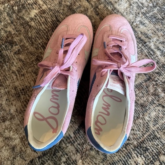 Sam Edelman Kallen Sneaker in Lolita Pink/Flex Navy Suede
size 9.5 - Picture 10 of 12